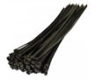 200x3.5mm Cable Ties 100 pack Colour Black