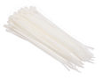 100x2.5mm Cable Ties 100 pack Natural Colour