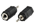2.5mm Stereo Plug to 3.5mm Stereo Socket Adapter