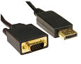 1m Displayport to VGA Cable DP Male to VGA Male