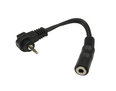 Leaded 2.5mm Stereo to 3.5mm Stereo Adapter