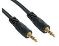 Short 3.5mm Stereo Audio Cable 0.3m 30cm
