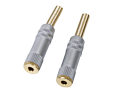 3.5mm Stereo Socket HQ Gold Plated Metal Body 2 Pack