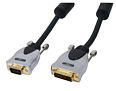 5m VGA to DVI Cable - Premium