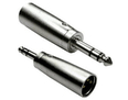 6.35mm Stereo (M) to XLR (M) Adapter - Gold Pins