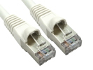 CAT6A Shielded Network Patch Cable, 1.5m, White