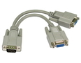 0.2m SVGA 1x M to 2x F Splitter Cable - DDC