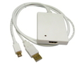 Mini DisplayPort (M) to HDMI (F) with USB Audio