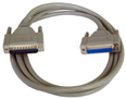 2m D25 (M) to D25 (F) Serial Cable, All Lines
