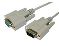 D9 (M) to D9 (F) Null Modem Cable