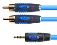 Ixos XHA205-150 Studio 1.5m 3.5mm Jack Plug to 2x Phono Cable