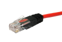 Crossover Network Patch Cable CAT5e, 1m, Red