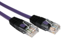 Crossover Network Patch Cable CAT5e, 3m, Violet