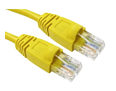 CAT5e Snagless Ethernet Patch Cable UTP, 3m, Yellow