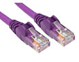 CAT6 Economy Ethernet Cable, 1m, Violet