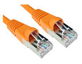 CAT6A Shielded Network Patch Cable, 20m, Orange