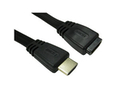 1m Flat HDMI High Speed with Ethernet Extension Cable
