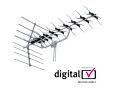Freeview Digital TV Aerial 48 Element Kit with Cable 4G Filter SLX 27884K4