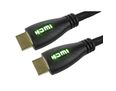 2m HDMI Cable with Green LED Illuminated Connectors
