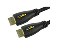 2m HDMI Cable with Yellow LED Illuminated Connectors