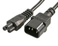 5m IEC C14 to Cloverleaf C5 Power Cable