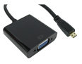 Micro HDMI to VGA Converter Cable with Audio