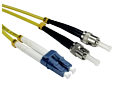 OS2 Single Mode Fibre Network Cable LC - ST, 1m