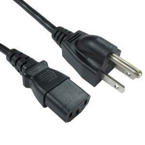2m US Mains Lead US to IEC C13