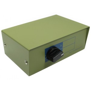 2 Port D9 (F) Serial Switch Box