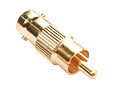 BNC to Phono Adapter - Gold Plated 3 Pack