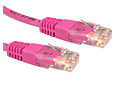 CAT5e Ethernet Cable UTP Full Copper, 10m, Pink