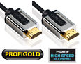 Profigold PROL1201 1m LED TV HDMI Cable High Speed with Ethernet