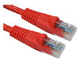 0.5m Red CAT6 Network Cable Full Copper 24 AWG
