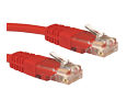 0.25m Ethernet Cable CAT5e Full Copper Red