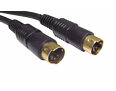 S-Video Cable 10 Metre Premium Gold Plated S-Video Lead
