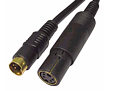 S-Video Extension Lead 10m Premium Gold Plated S-Video