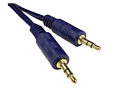 High Quality 3.5mm Shielded Audio Cable, 5m