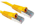 Shielded CAT5e Patch Cable, 10m, Yellow