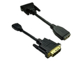Leaded DVI-D (M) to HDMI (F) Adapter