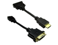 Leaded HDMI (M) to DVI-D (F) Adapter
