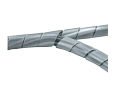 Spiral Cable Tidy 15-100mm Clear Frosted