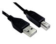 USB A to B Cable USB 2.0 for Printers, Scanners and Peripherals, 3m