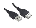 0.5m USB2.0 Type A (M) to Type A (F) Extension Cable