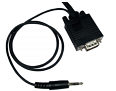 VGA & 3.5mm Cable PC to TV Lead 1m