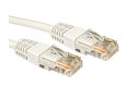 1m Ethernet Cable CAT5e Full Copper White